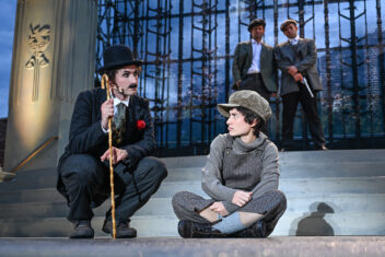 Steven Armin Novak als Chaplin im Film Das Kind c Tino Kratochvil | MUSICAL TODAY