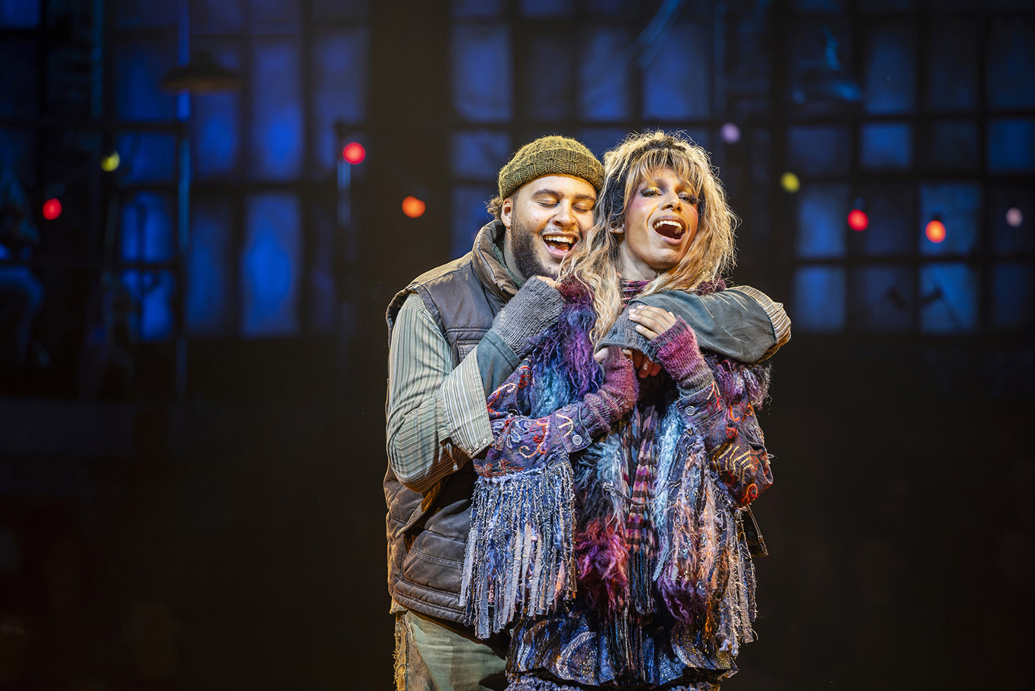 Rent 8 RENT. Billy Nevers Collins and Jeevan Braich Angel. Credit Pamela Raith | MUSICAL TODAY