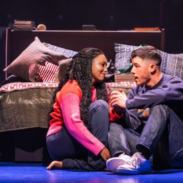 01 Adrienne Warren and Nick Jonas in Broadways THE LAST FIVE YEARS | MUSICAL TODAY