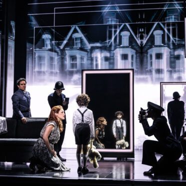 Adam Jacobs Daniel Quadrino Alison Luff Olive Ross Kline and the ensemble photo by Matthew Murphy and Evan Zimmerman | MUSICAL TODAY