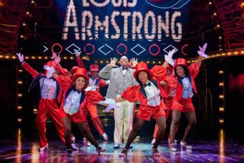 3515 James Monroe Iglehart as Louis Armstrong and Company in A Wonderful World The Louis Armstrong Musical. ©Jeremy Daniel | MUSICAL TODAY