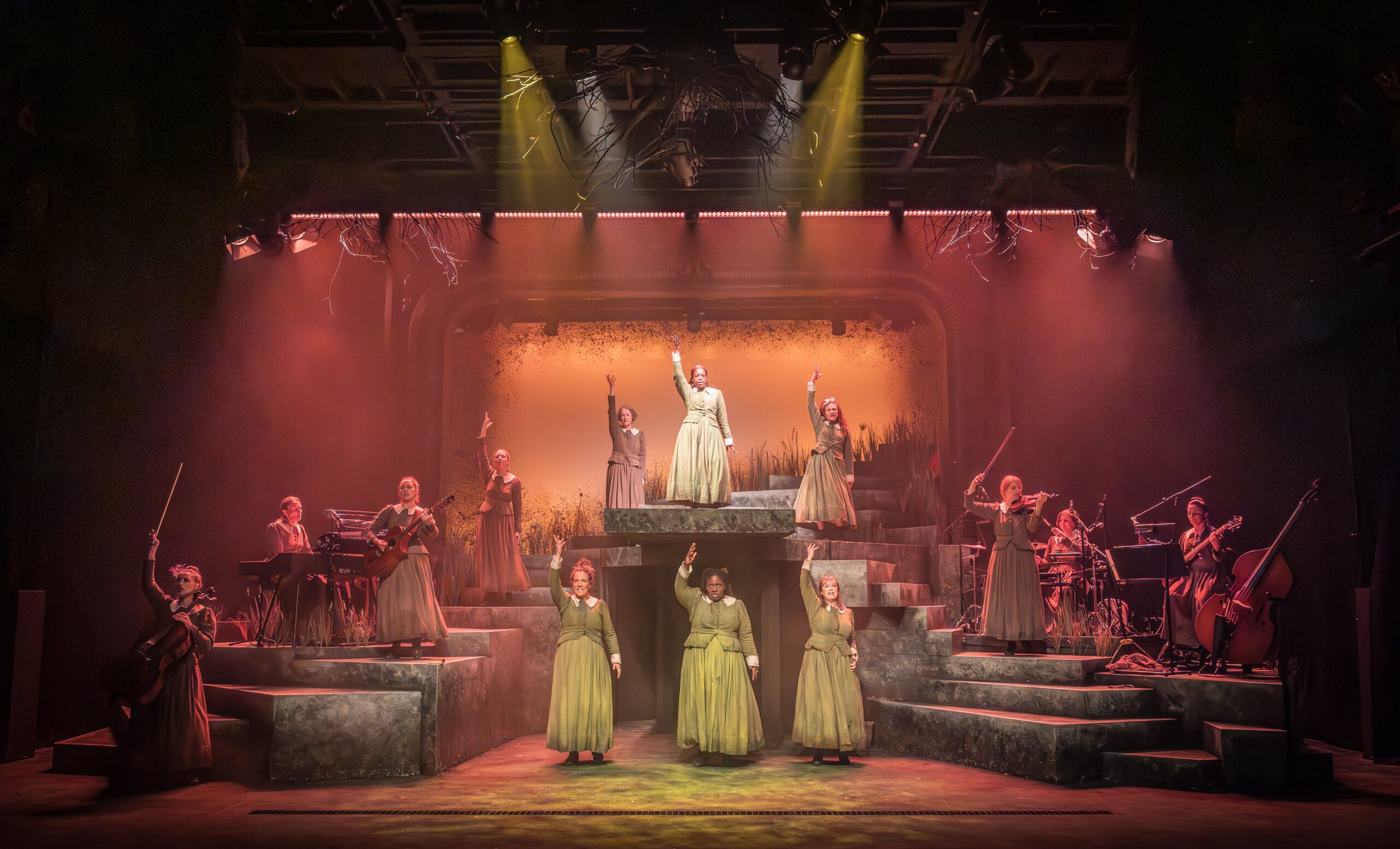 Cast of Coven at Kiln Theatre Marc Brenner 09066 scaled | MUSICAL TODAY