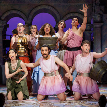 Marc Pickering Claire Marie Hall AT JPF Mia Jerome James Spence LL CP in Thespians Photos by Mark Senior | MUSICAL TODAY